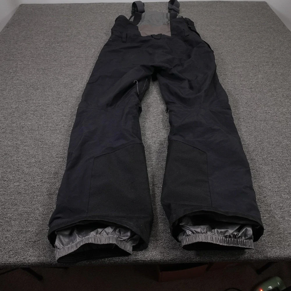 REI Co-op Peak 2L Bib Snow Pants Mens Medium 32x29 Black Waterproof Ski
